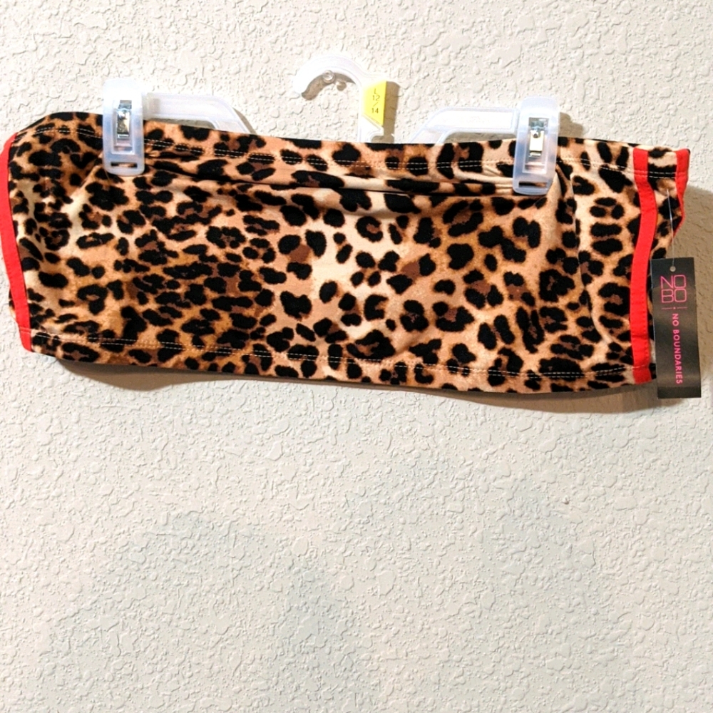 Cheetah Print Tube Top